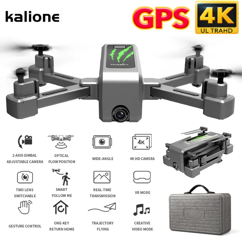 2020 Новый GPS Дрон с разрешением 4K HD переменным фокусным расстоянием Камера 5G WI FI