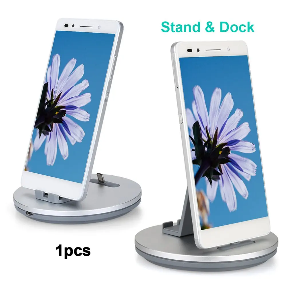 Для iPhone зарядная док-станция настольная Мобильная стойка для зарядки для мобильного телефона держатель для Android Xiaomi type C подставка настольная база