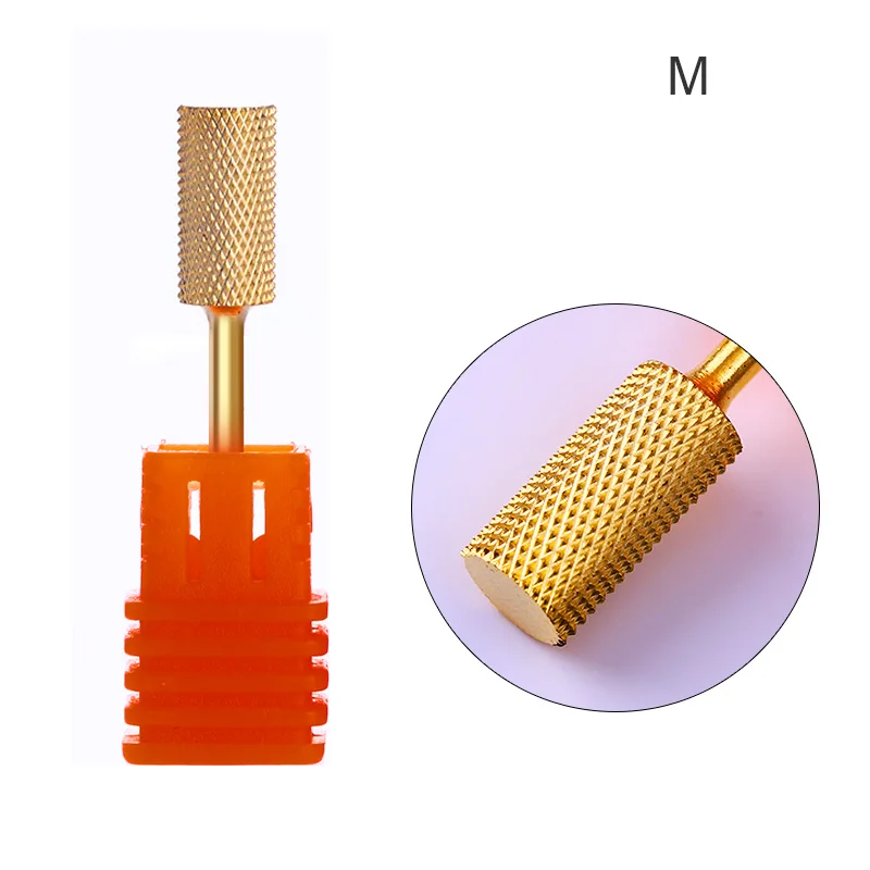 30 шт./пакет файл для шлифовки фрезы для маникюра и сверлами для ногтей для удаления кутикулы чистой бит элетрический Фрезер для педикюра аксессуар - Цвет: M