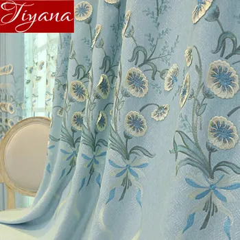 

Embossed Nordic Curtain Pink for Girls Room Blackout Curtain Drape Blue Window Bedroom Sheer Fabric Blind Custom Made M129#40