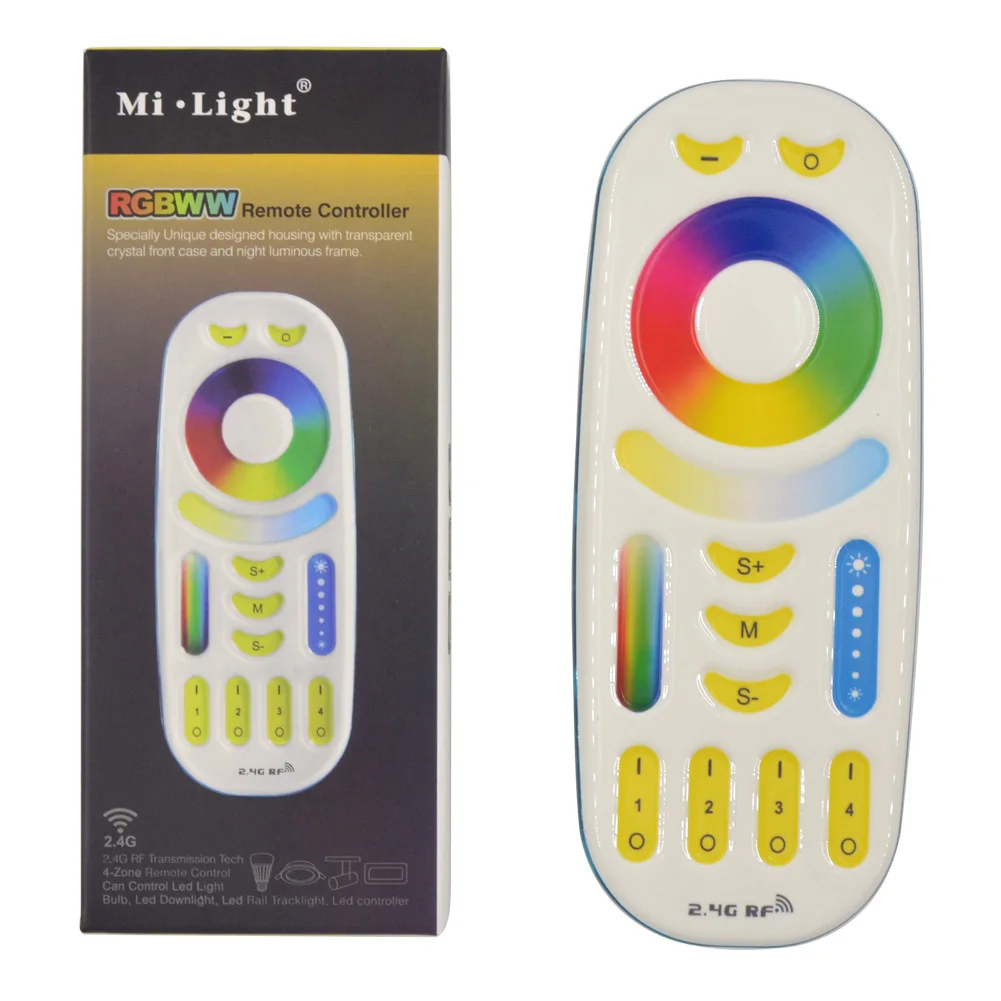 Télécommande sans fil pour lumière LED RGB/RGBW, 2.4G, réglage de