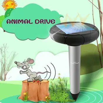 

SOLEDI 1.2V 800MAH Eco Friendly Ultrasonic Rat Repeller Animal Outdoor Insect Electronic Ultrasonic Snake Repeller