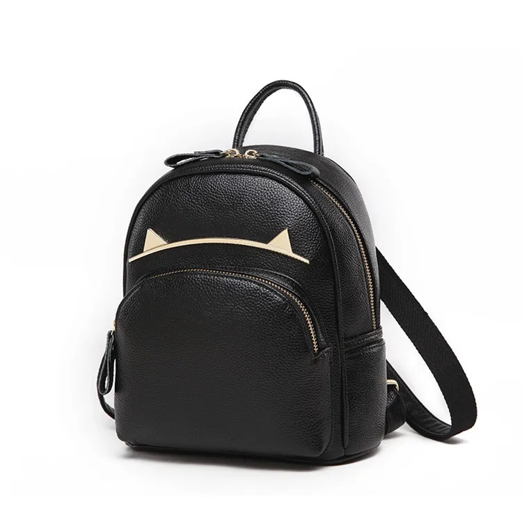 

New Style Fashion Europe And America Backpack Hot Sales Casual Genuine Leather WOMEN'S Backpack
