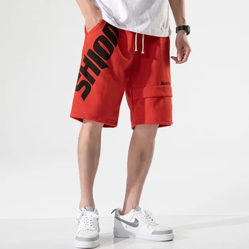 

2020 New Summer Men Shorts Homme Elastic Waist Fashion Printed Streetwear Sweatpants Beach Shorts Sweat Shorts