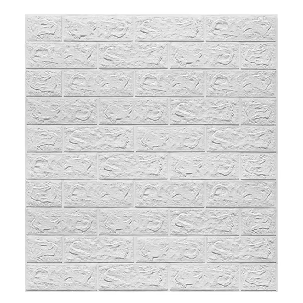 Nuevo 3d Textura De Ladrillo Autoadhesivo Etiqueta De La Pared Del