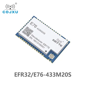 

E76-433M20S 433MHz 100mW Wireless Module EFR32 2500m SoC Communication Interface ARM 433 MHz Transmitter Receiver rf Module SMD