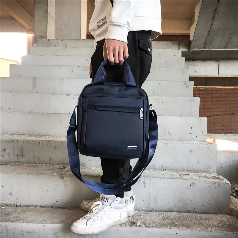

Shoulder Bag Men's Oxford Cloth Men's Bag MEN'S Messenger Bag Canvas Cross-Style Large-Volume New Style Casual Backpack Fashion
