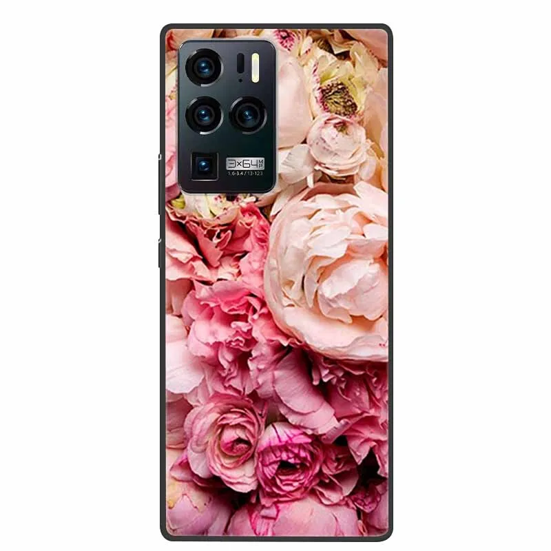 Shockproof Soft Silicone TPU Back Cover - Cute Design
