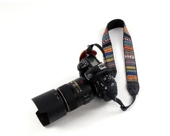 

DHL/FEDEX shipping 200pcs The nostalgic retro national wind widening pinstripe strap Goto straps SLR camera with LC-033 strap
