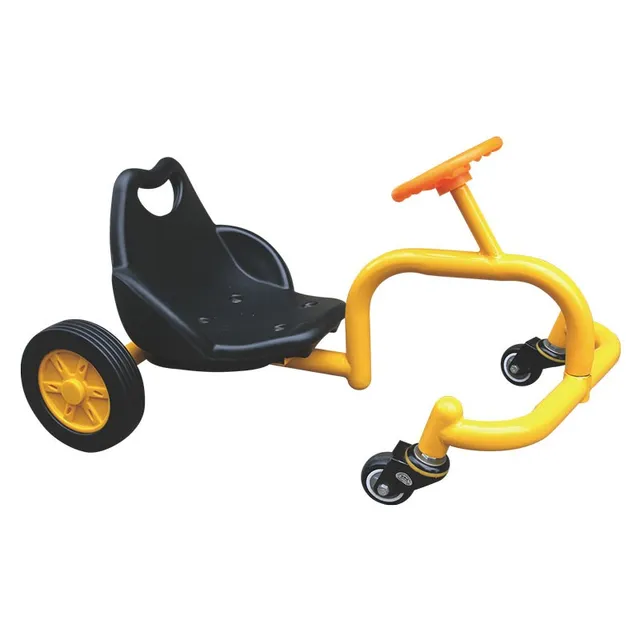 YLWCNN Kindergarten Children Tricycle Tandem Bicycle Baby Carriage Kids's Swing Car Ride On Toy Car 1