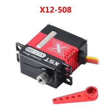 

KST X12-508 6.2kg 0.07S 8.4V Digital Coreless Swashplate Servo Metal Gear For 450 RC Helicopter Operating Voltage 4.8V-7.4V