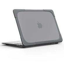 Ударопрочный чехол со складной подставкой для Macbook Air 13 Pro 13 Чехол ударопрочный Сенсорная панель A1369 A1466 A1502 A1706 A1708 A1989