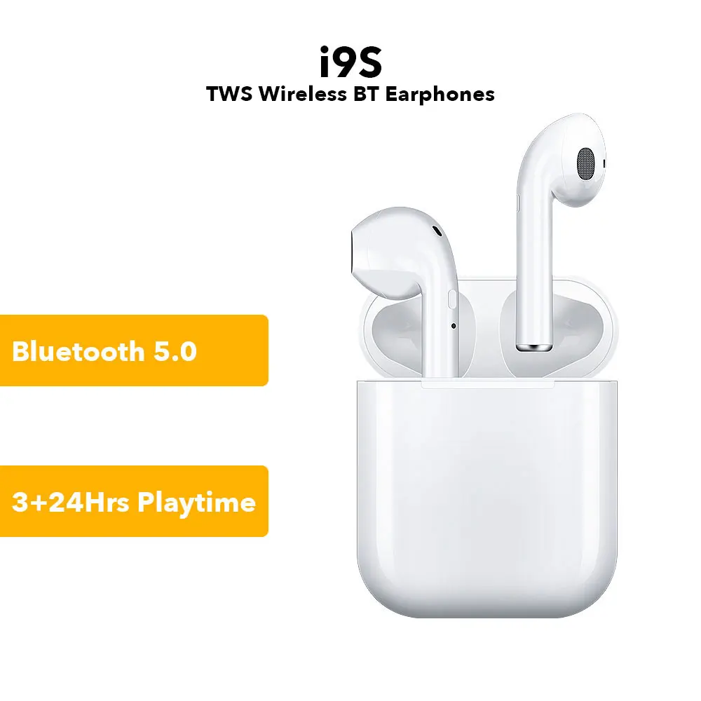 

i7s/i9s tws Wireless earphone bluetooth earphone Wireless Headsets Earbuds Bluetooth 5.0 For xiaomi iPhone earphones