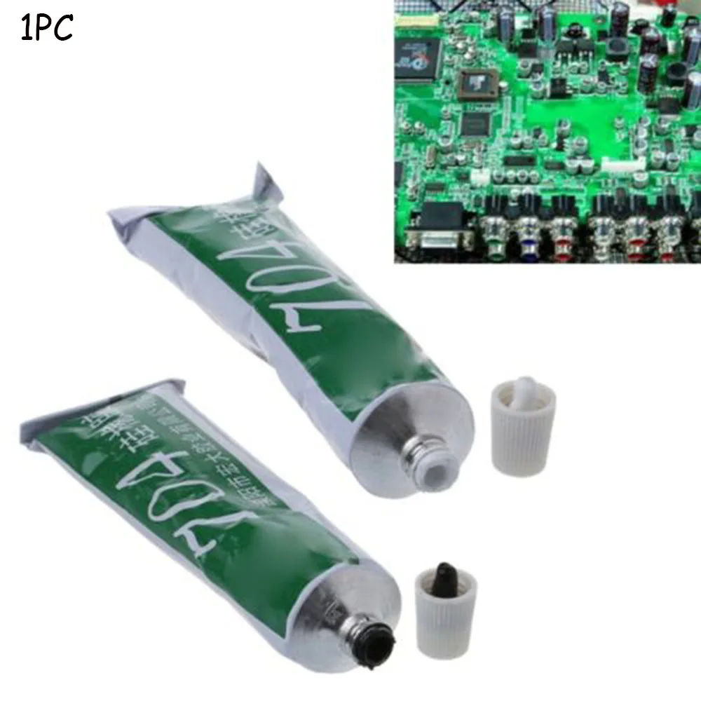 Colle de scellage électronique étanche en caoutchouc de Silicone, 1 pièce, résistante aux hautes températures 704, nouvelle fourniture de scellant électronique isolant