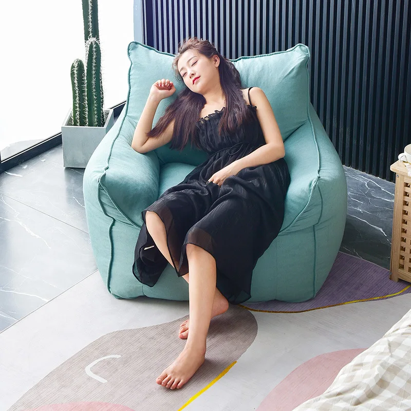 70*70*60 Lazy sofa bean bag Lycra small creative sofa gift bedroom living room tatami lazy small