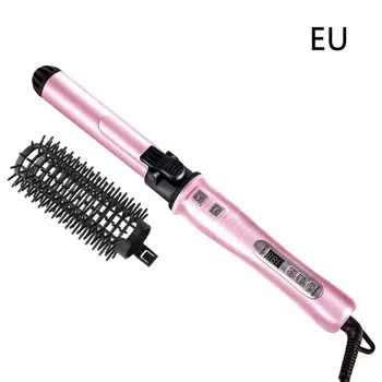 

Multi-function Ceramic Hair Curler LCD Display Big Wave Curling Automatic Iron Curl Dual-use Wet And Dry Hair Curlers Perm Irons