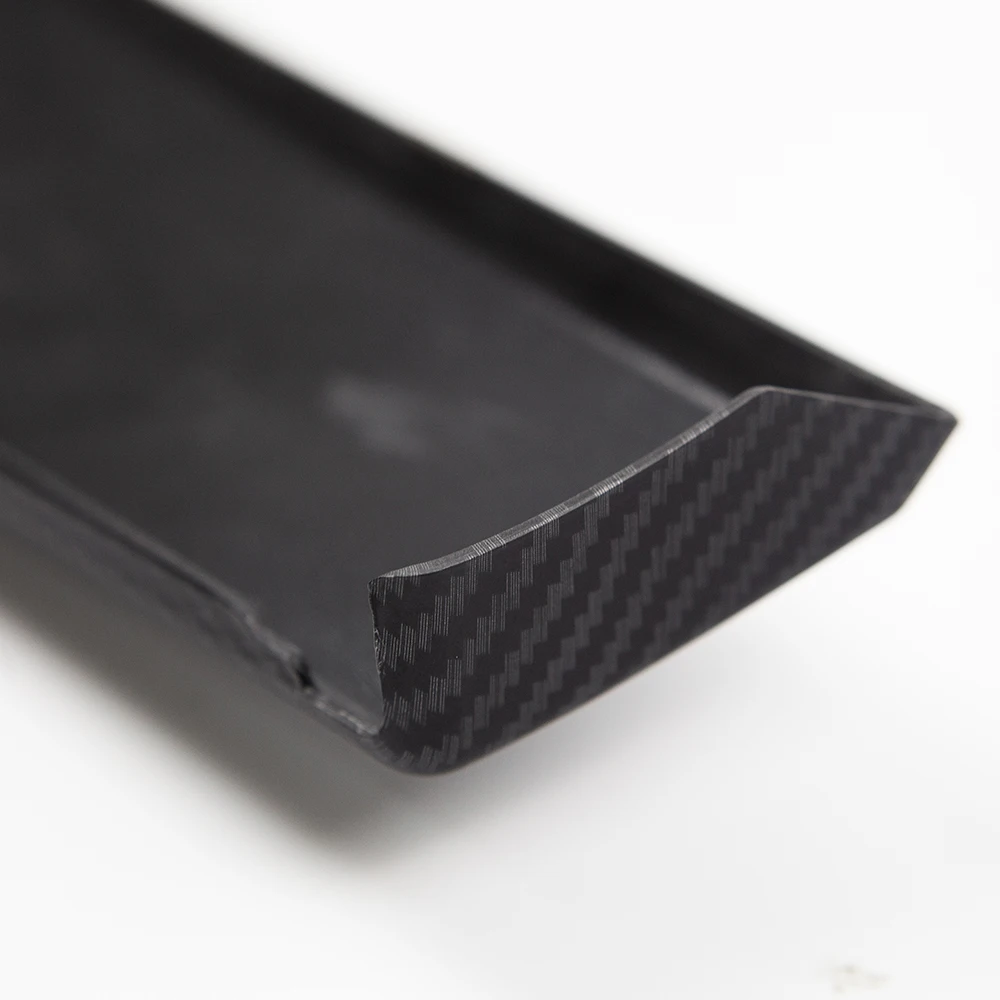 ModelY Model3 Car Center Console Trim For Tesla Model 3 Y Carbon Fiber Accessories Dashboard Panel Wrap Overlay Car decoration