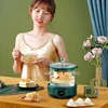 110V 220V 1.5L Household Electric Stew Pot Split Multi-Function Stewing Soup Bird's Nest Pot Electric Skillet Glass Health Pot 2
