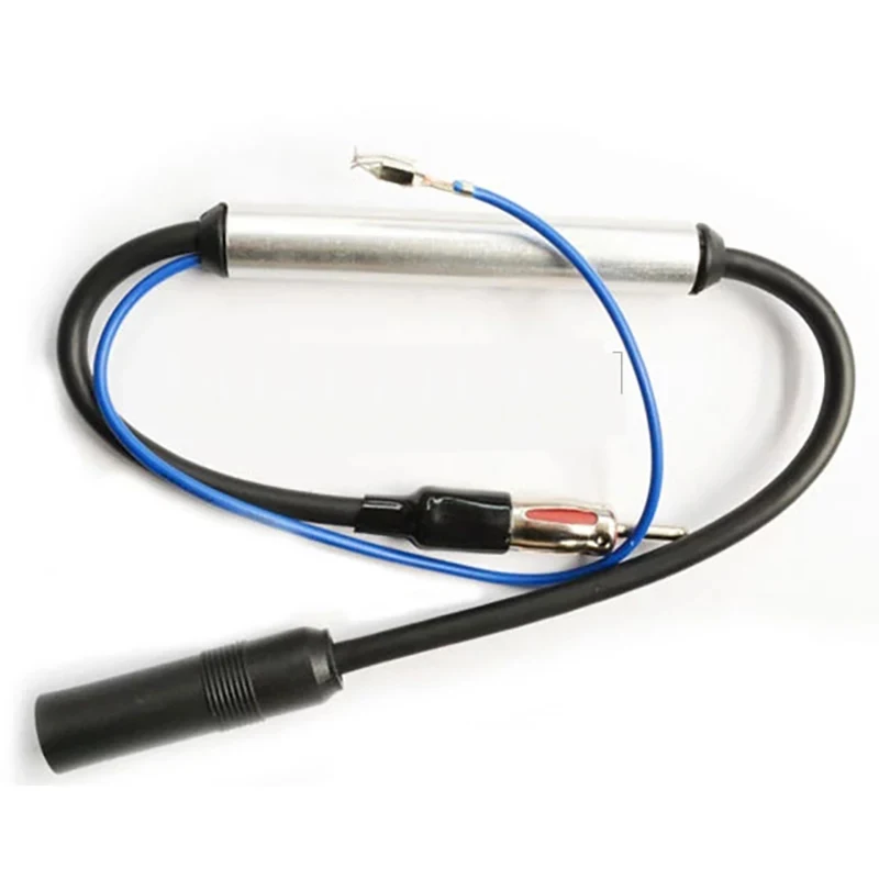 Amplificatore Segnale Antenna Auto FM/AM | Adattatore Da Fakra A DIN | Migliora Ricezione Radio