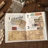 Journamm 11 Design Vintage Style Washi Paper Tape Scrapbooking Sticker School Supplies Decoration DIY Creative Stationery Tapes 4