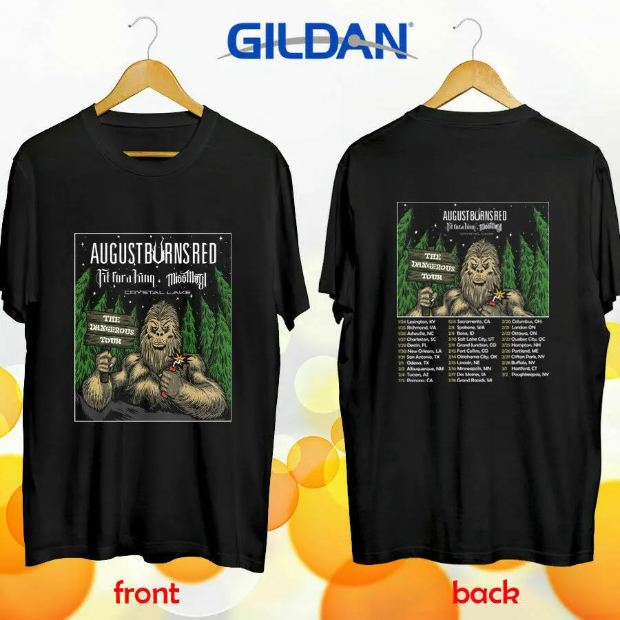 Редкие предметы August Burns Red the Dangerous tour футболка S-3XL