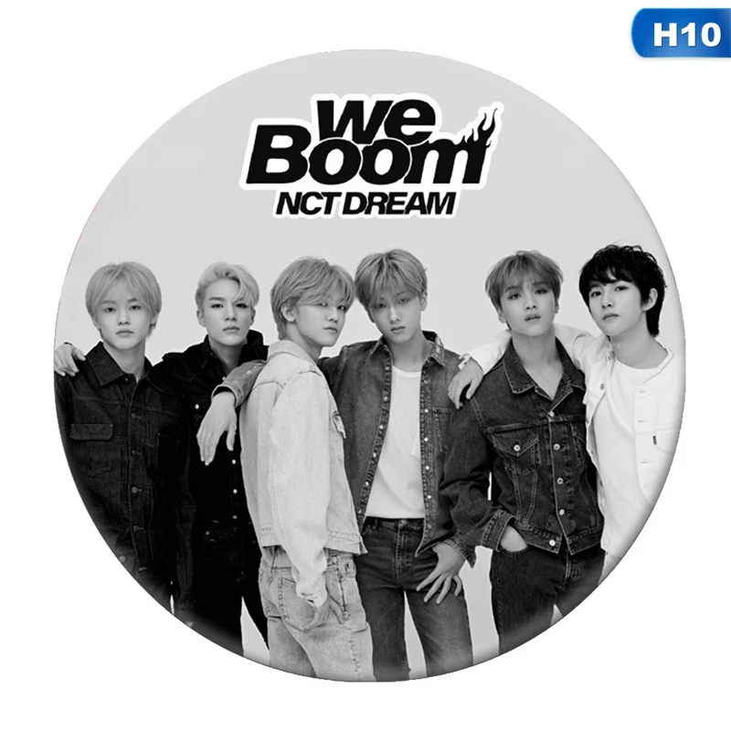 Корейский KPOP NCT NCT127 сенсорный альбом Брошь булавка приспособление для бейджа для одежды шляпа украшение для рюкзака