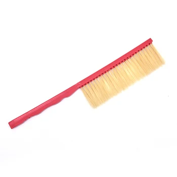 

Beekeeping Tools Wood Honey Brush Wasp bee Sweep Two Rows Of Horse Tail Hair New Bee Brush Beekeeping Equipment