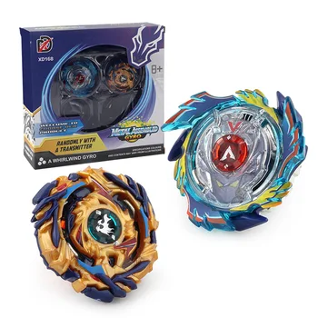 

Bay Blade Burst Set Gyro B73 B79 Set 2in1 Competitive Gyroscope Disk Battle Bayblade Stadium Toys for Children XD168-7H
