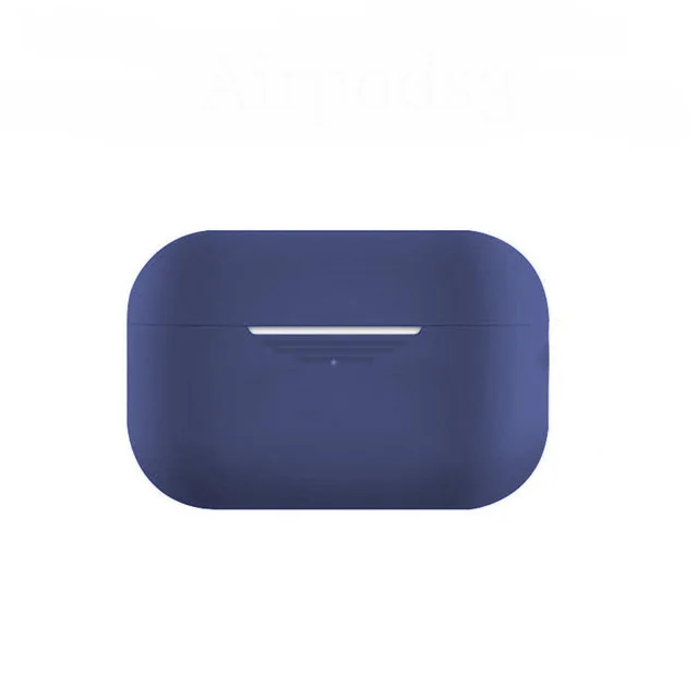 Ультратонкий силиконовый чехол для AirPods Pro 3 чехол для зарядки защитный чехол для AirPods противоударный Чехол Air pods Pro Аксессуары - Цвет: Cham-Blue