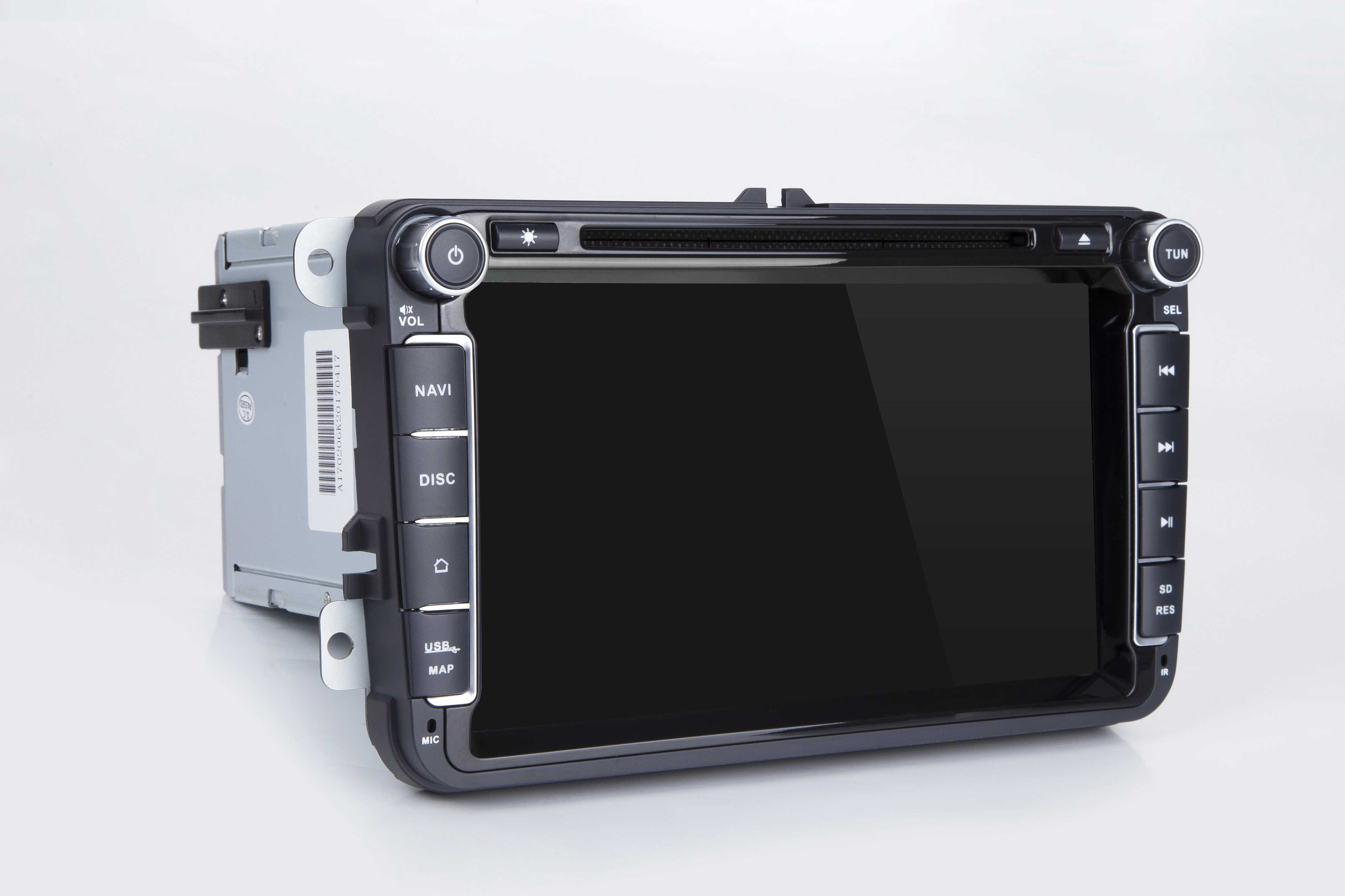 Top In Stock 8 inch Touch Screen 2din Car DVD FOR VW Golf Polo Jetta Passat Tiguan with 3G GPS Bluetooth Radio USB SD Steering wheel 5
