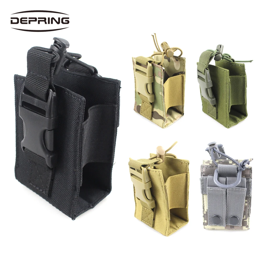 Наружная посылка сумка Тактическая Военная Молле нейлоновая радио рация