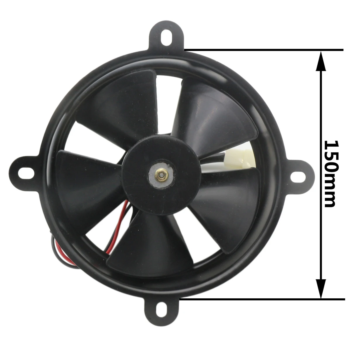

12V 6 inch Electric ATV Radiator Cooling Fan For Kart Buggy 4 Wheeler Motocross Motorcycle For Trial Dirt Bike ATV Quad Buggy