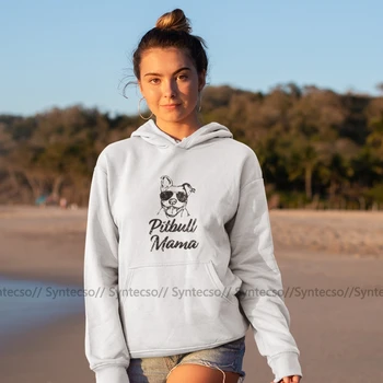 

Pitbull Hoodie Pitbull Mama Funny Pit Bull Mom Hoodies Streetwear Plus Size Hoodies Women Graphic Cotton Kawaii Pullover Hoodie