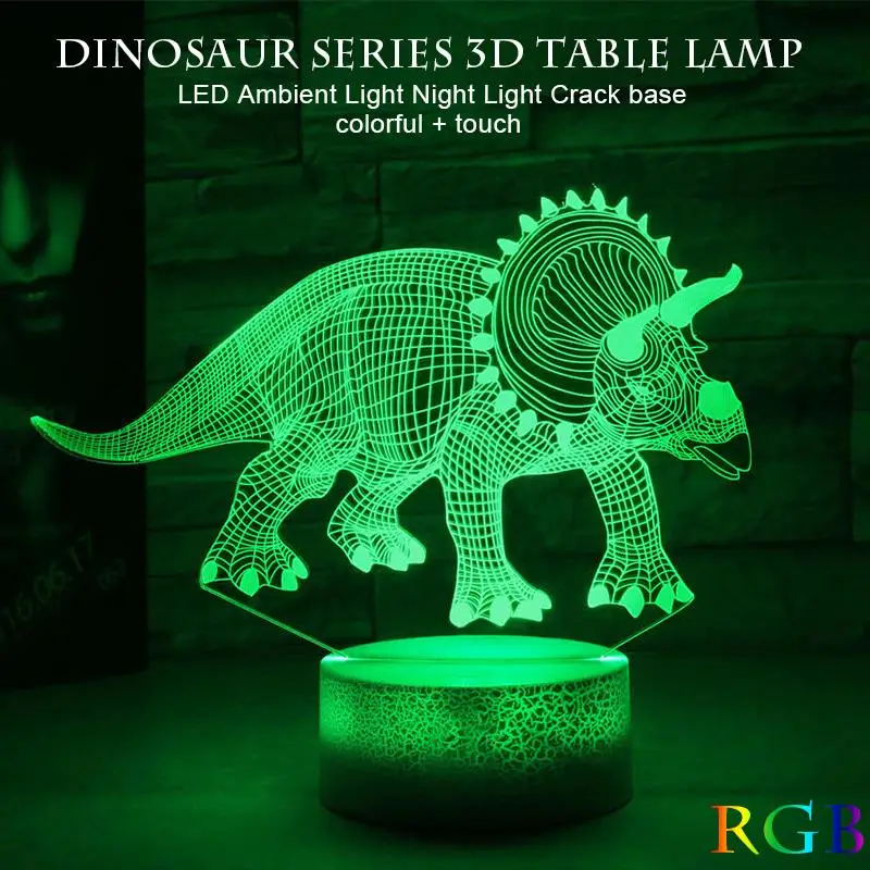 

3D Table Lamp Desk Light Night Light Atmosphere Christmas Xmas Home Decor Decoration Adorable Cute Bright Creative