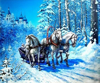 

Horse style Embroidery Counted Cross Stitch Kits Needlework - Crafts 14 ct DMC Color DIY Arts Handmade Decor horses s 2