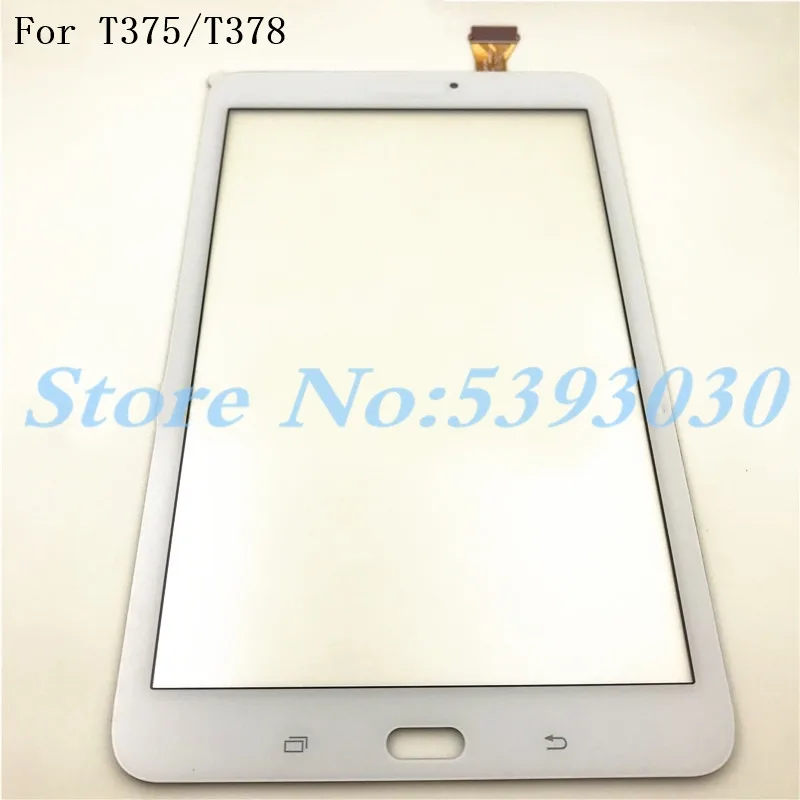 Для samsung Galaxy Tab E 8,0 T375 T378 ЖК Внешний сенсорный экран дигитайзер Переднее стекло сенсор