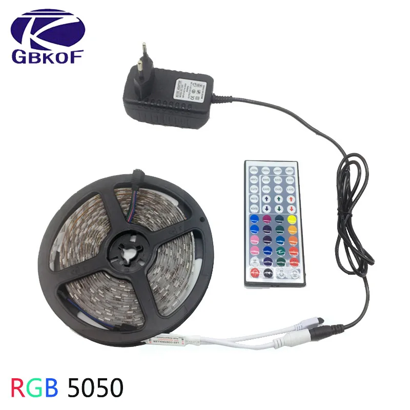 LED Strip Light RGB 5050 SMD 2835 Flexible Ribbon fita Led