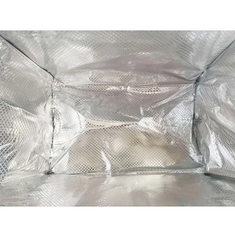 50L Extra Large Cooler Bag Car Ice Pack Insulated Thermal Lunch Pizza Bag Fresh Food Delivery Container