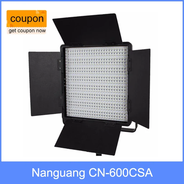 

Nanguang CN-600CSA LED Studio Light High CRI Bi-color Led Video Light with V-Lock Ra95+ CRI 95+