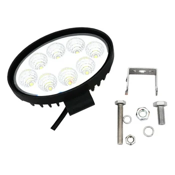 

Oval LED Headlight 6000K 2000LM Spot Beam Shockproof Parts Replacement