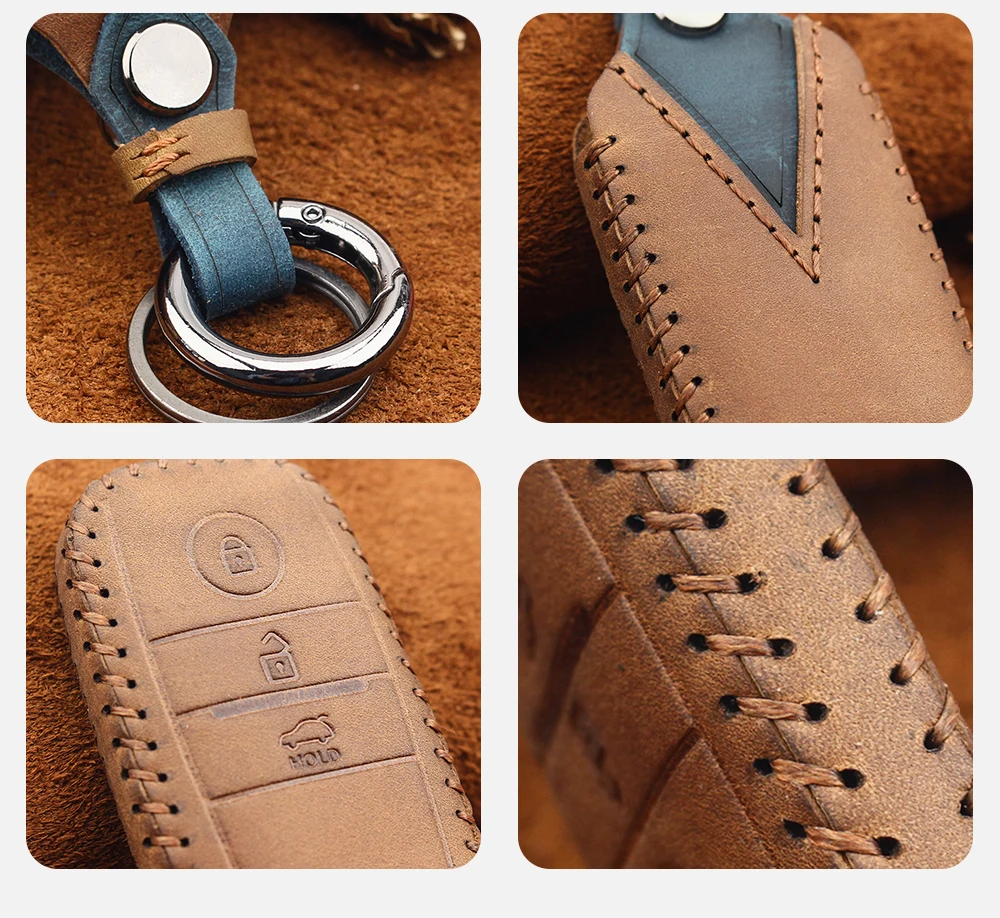 Cover chiave telecomando per KIA K4 KX3 Sportage Sorento Rio Soul Picanto Carens After 2016 Year Leather 3 Bottoni 8 Cover chiave telecomando per KIA K4 KX3 Sportage Sorento Rio Soul Picanto Carens After 2016 Year Leather 3 Bottoni - H7b8b88689ec44c84bed9afb4e1901f658