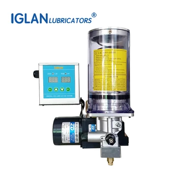 

IGLAN AHG1 2L Automatic Electric Grease Lubrication Pump Unit AC110V/220V DV12V/24V Timer Control Lubricator For CNC Router