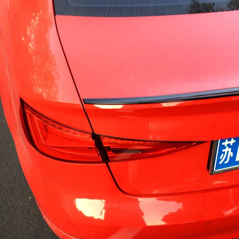 Автомобильные аксессуары для Audi A3- автомобильный Стайлинг экстерьер высокого качества АБС пластик Неокрашенный Грунтовка заднего крыла Спойлер крышка