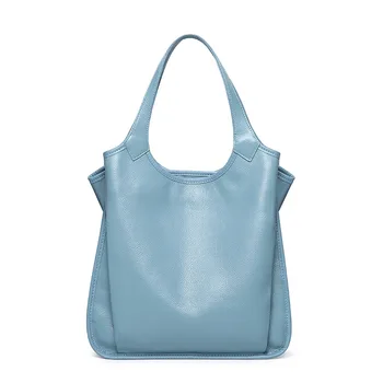 

High quality genuine leather travel bag tote handbags for women