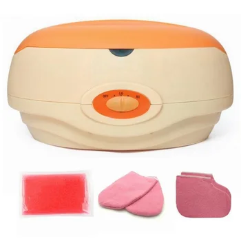 

Hand Paraffin Heater Therapy Bath Wax Pot Warmer Beauty Salon Spa Wax Heater Equipment Keritherapy System Orange