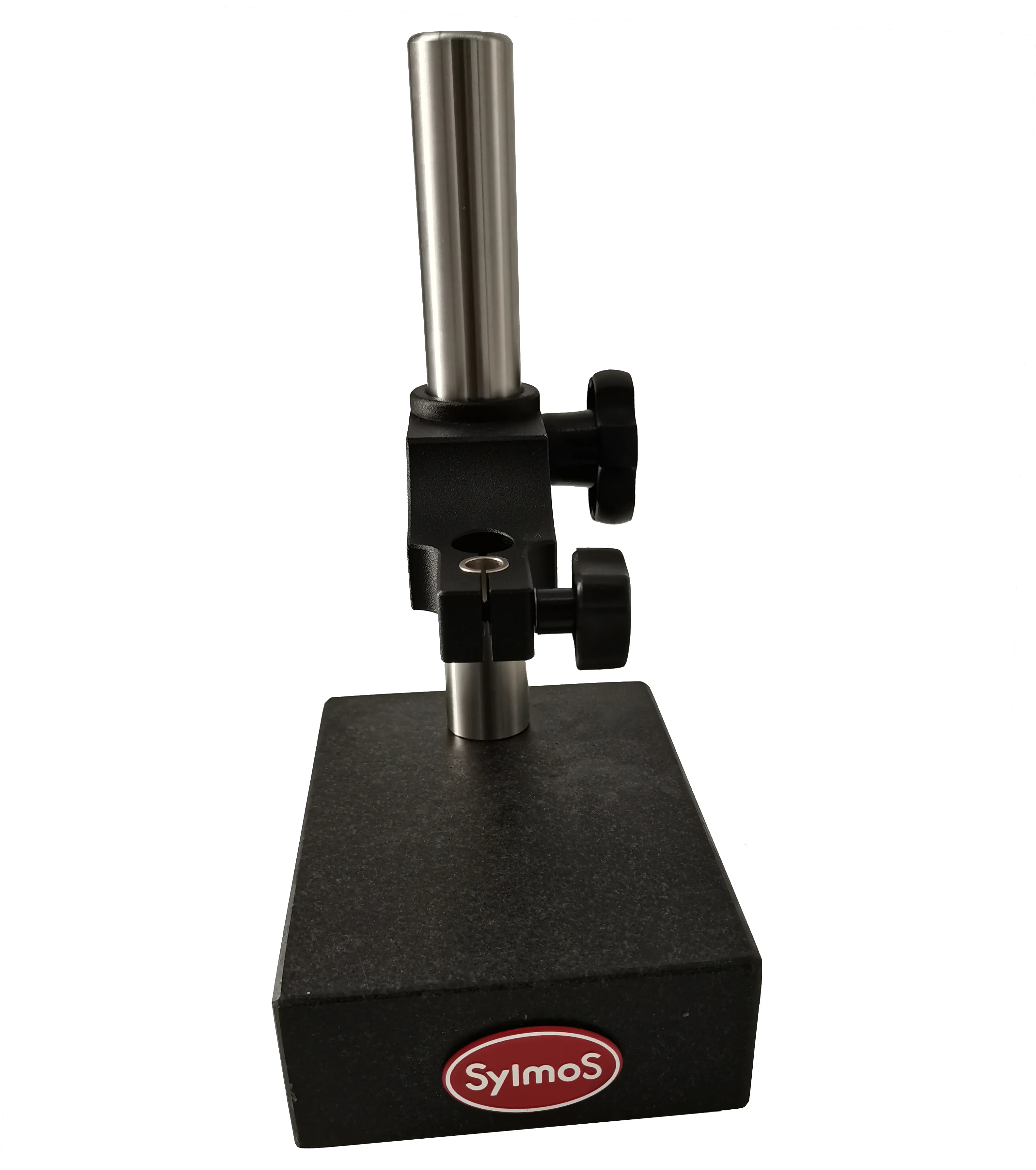 US $140.00 SYLMOS Natural Granite Height Gauge Base with fine adjustment Dial Indicator Comparator Stand 15010040mm indicator base