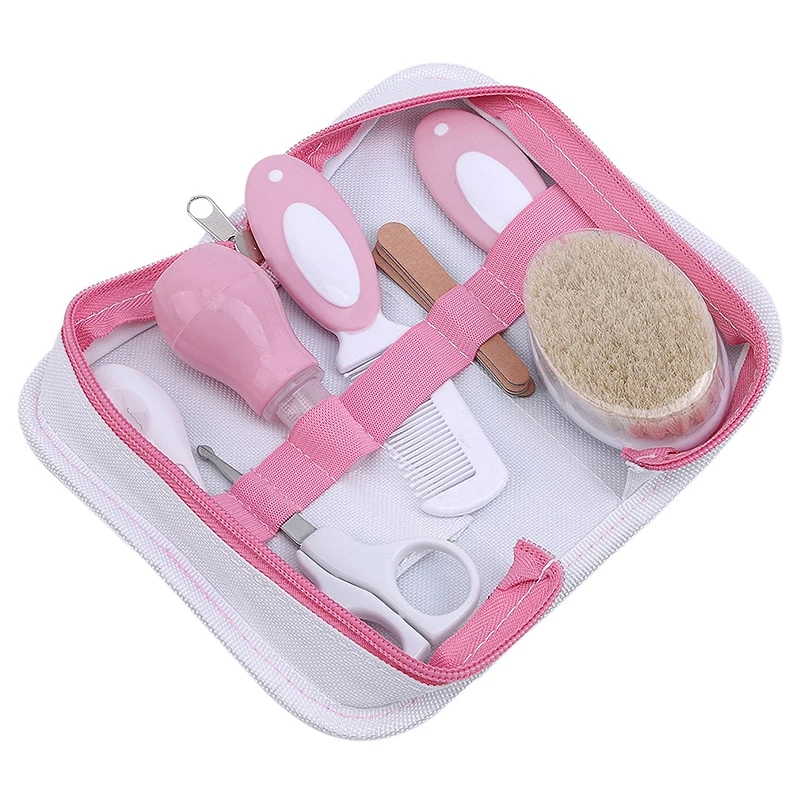 Детский набор для ухода за ногтями и волосами в носу, набор расчесок для новорожденных, набор для ежедневного ухода за новорожденными