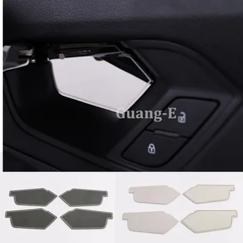 

Car sticker protect detector handle trim stainless steel inner internal door 4pcs For AUDI Q3 （F3）2018 2019 2020