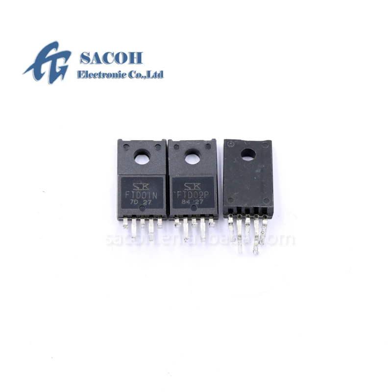 

Genuine New Original 2Pairs(4PCS) FTD01N + FTD02P TO220F-5 Printer Driver IC
