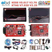 Программатор KESS V5.017 KTAG V7.020 Master EU ECU V2.53 V2.70 2020 V2.25 OBDII инструмент для